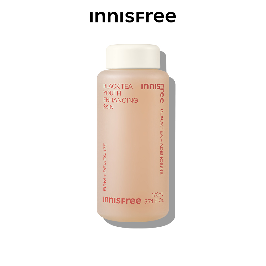 Nước cân bằng ngăn ngừa lão hóa từ trà đen innisfree Black Tea Enhancing Skin 170 mL