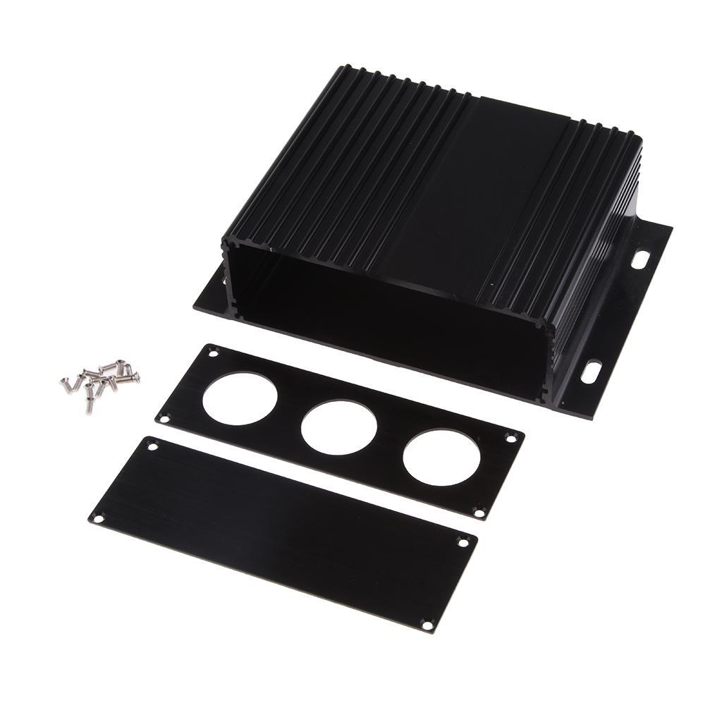 DIY Vehicle-mounted Box Black for Electronic Projects Blockers 147*40*100mm #3