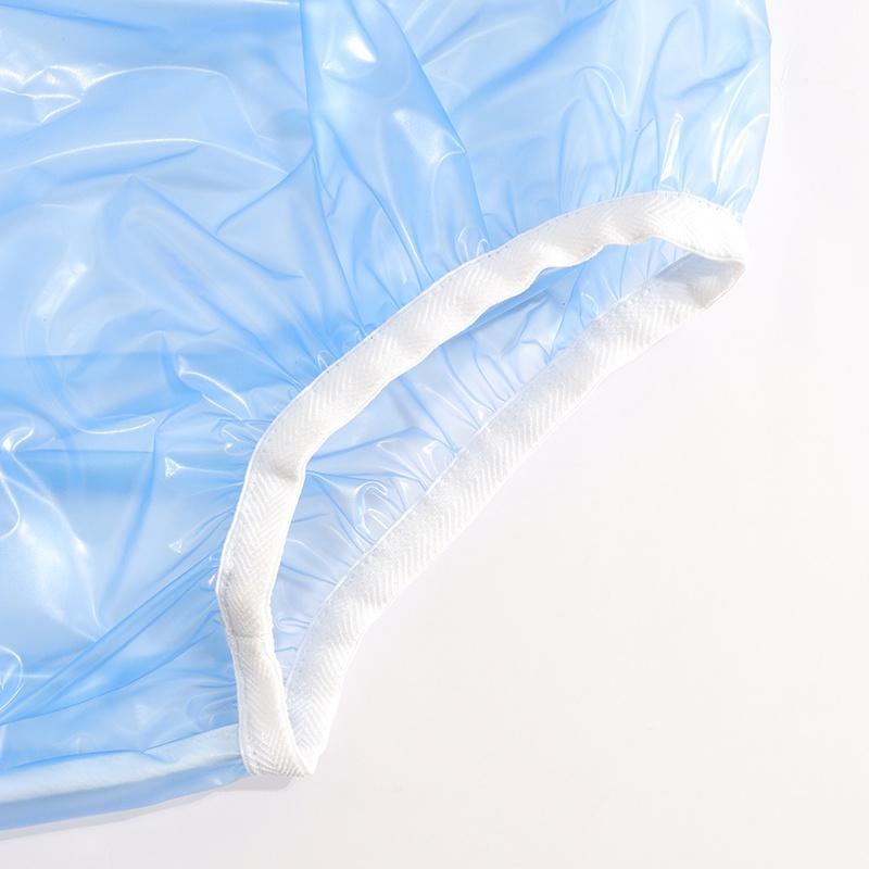 DDLG Trưởng Thành Quần Đóng Tã Bé 5 Tiểu Tiện Nhựa PVC Có Thể Tái Sử Dụng Tã Cho Bé Mềm Quần Đóng Tã Abdl Huấn Luyện Quần Lót Màu Xanh Da Trời XL