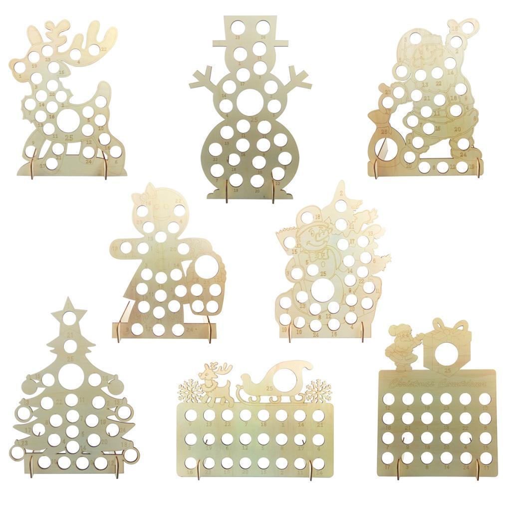 Wooden Reminding Card Board For Xmas Home Decor