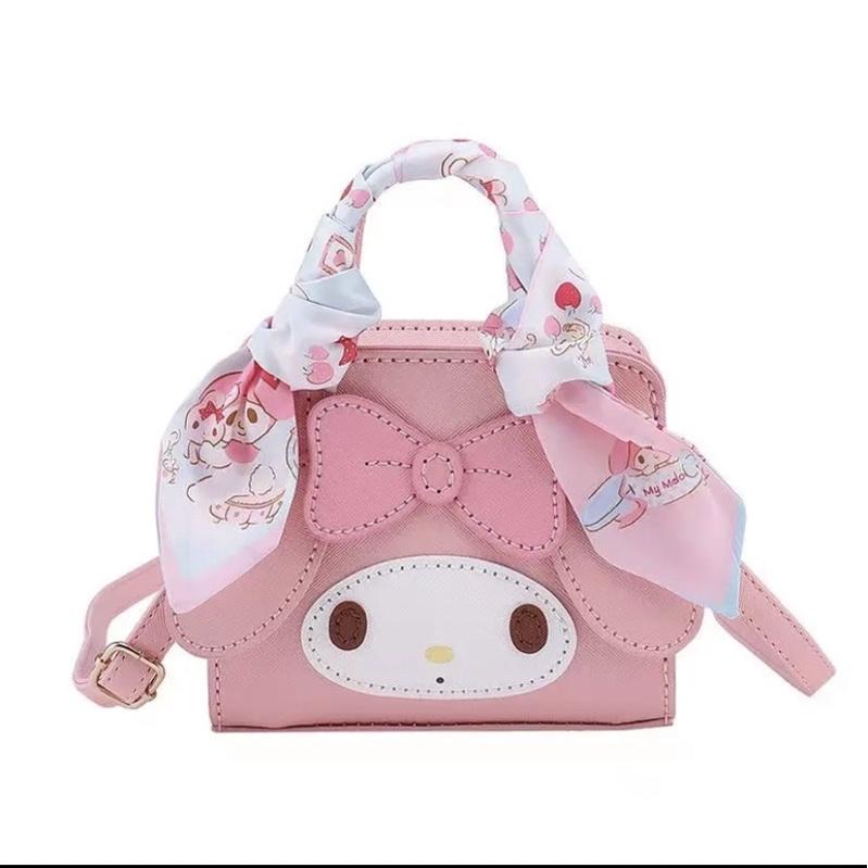 (Có video HD) Túi handmade tự làm DIY Sanrio My Melody Kuromi đáng yêu dễ thương quà tặng cho người yêu bạn gái