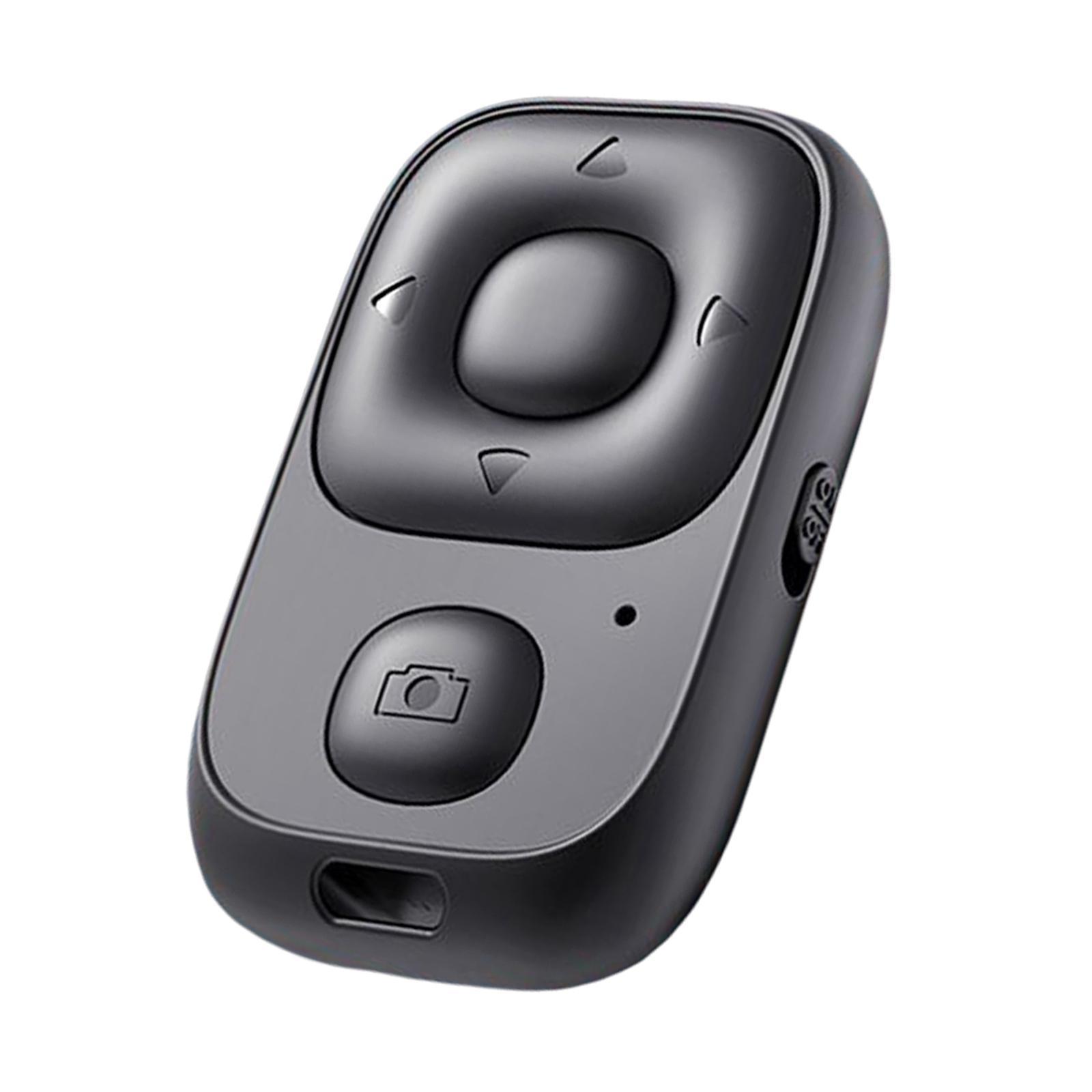 Bluetooth Camera Shutter Remote Selfie Button  Accessories Black