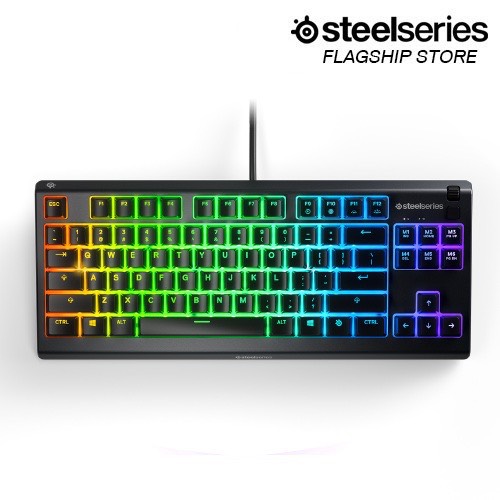 Hình ảnh Bàn phím gaming có dây Steelseries Apex 3 TKL RGB chống tràn chuẩn IP32 - Hàng Chính Hãng