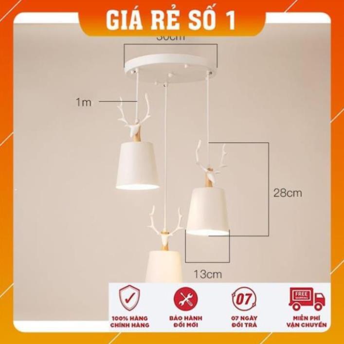 Đèn Thả Trần - Đèn Thả Bàn Ăn Cao Cấp kèm bóng LED chuyên dụng và đế ốp trần