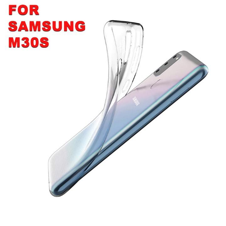 Ốp lưng dẻo silicon trong suốt dành cho Samsung M30S