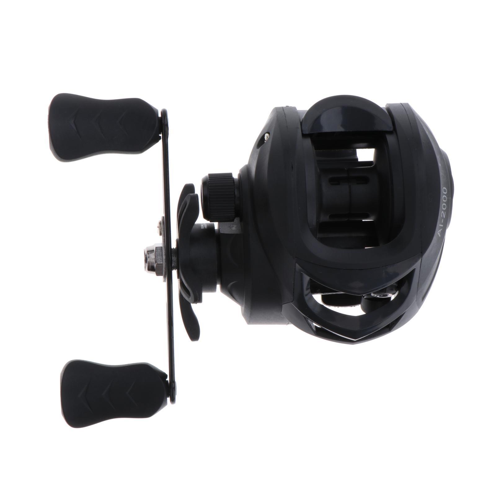 Baitcasting Speeds 7.2:1 Casting Fishing Reel 12 1BB 8KG
