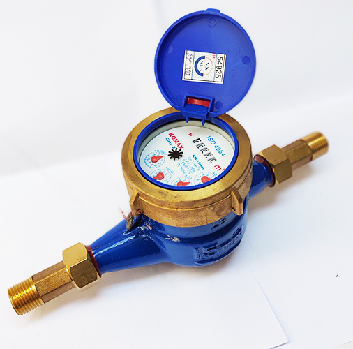 Đồng hồ nước sạch KOMAX DN15 (Phi 21) Thích hợp cho Công trình, gia đình, Có kiểm định - HÀNG CHÍNH HÃNG