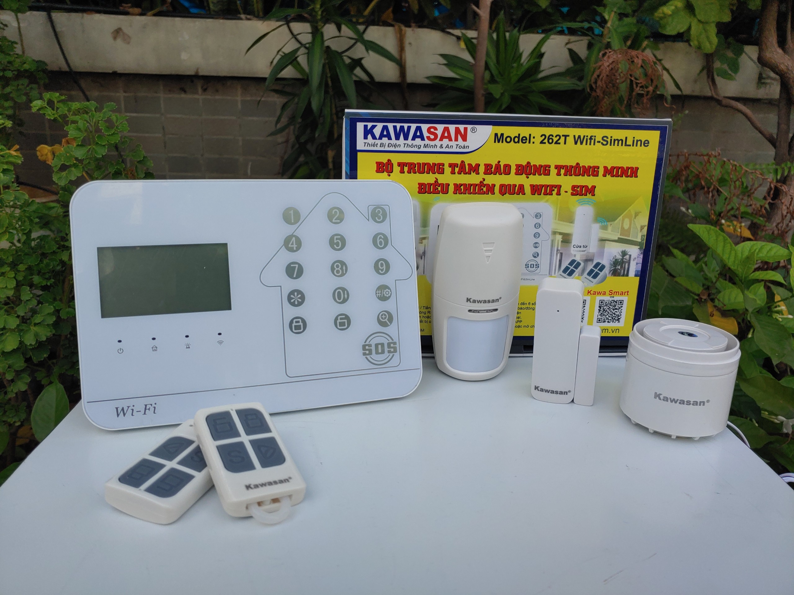 BÁO TRỘM QUA ĐIỆN THOẠI 262T WIFI SIM &amp; LINE - Hàng chính hãng