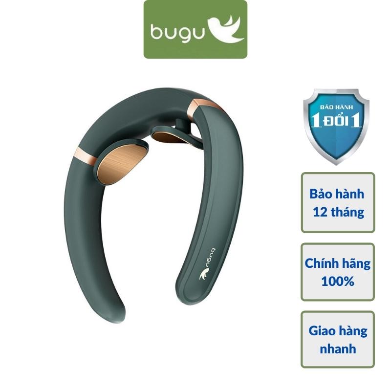 Máy Massage Cổ Vai Gáy Mát Xa Cột Sống Cổ Xung Điện 5 Chế Độ 15 Cường Độ Bugu BG-NM1 - Hàng Chính Hãng