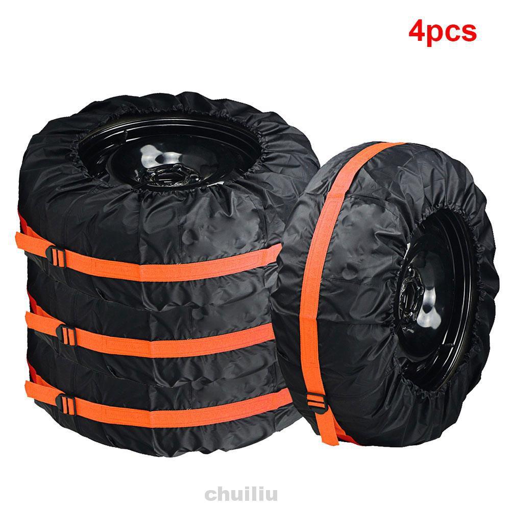 Set 4 Tấm Phủ Chống Bụi Cho Bánh Xe Ô Tô