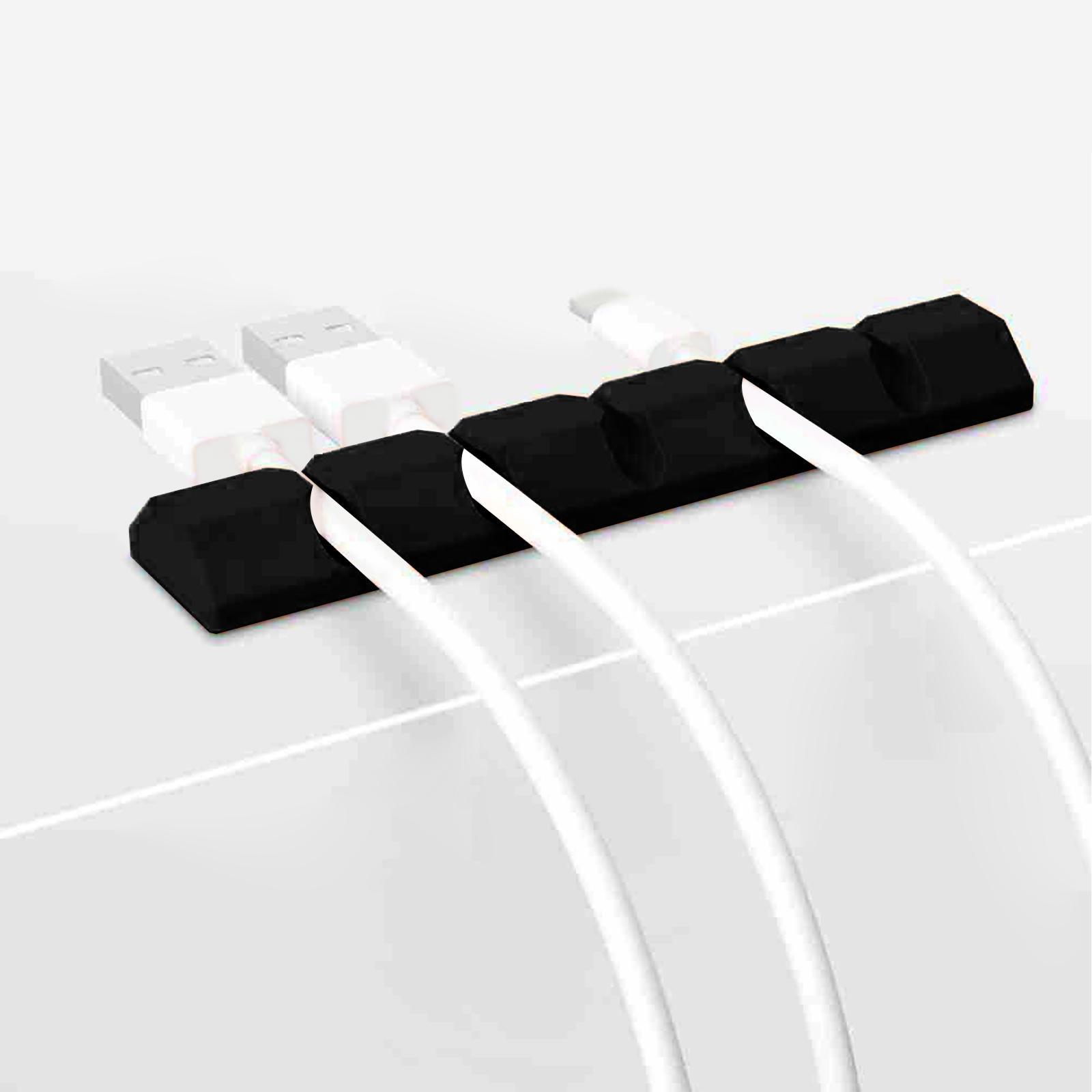 Silicone Cable Clips Cable Organizer Cable Management for Office