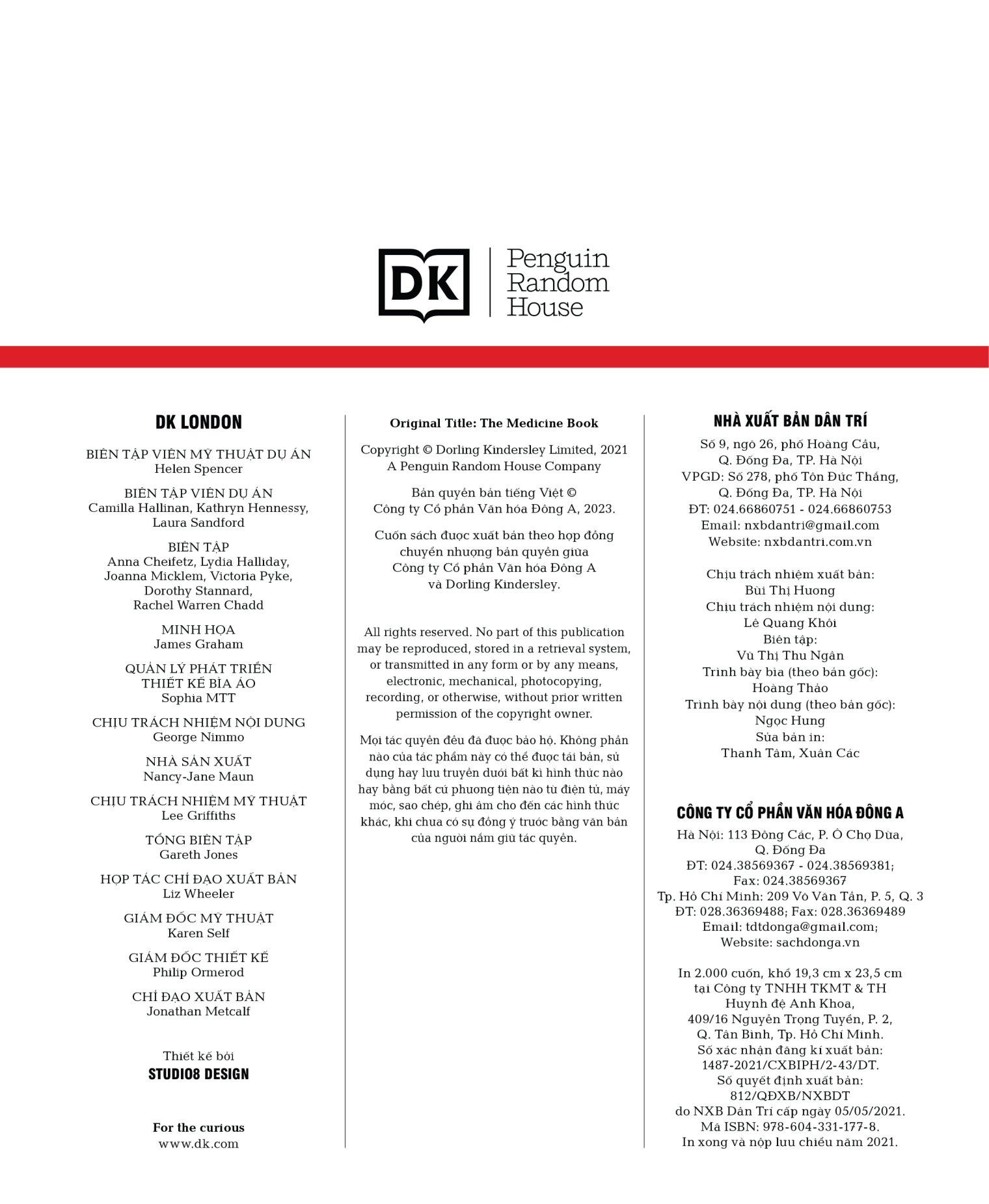 Y Học - Khái Lược Những Tư Tưởng Lớn - Bìa Cứng