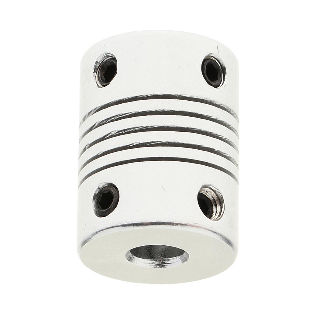 Flexible Motor Shaft Coupler 6.35 X 6.35 X 25mm for Nema 17 Reprap 3D Printer
