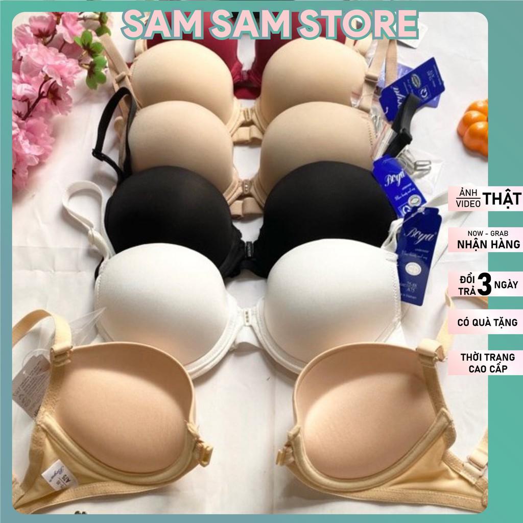 Áo Lót Mút Dày 5cm. Áo Ngực Cài Trước Siêu Độn Có Dây Trong Lưng Đẩy Ngực Tạo Khe Thần Thánh