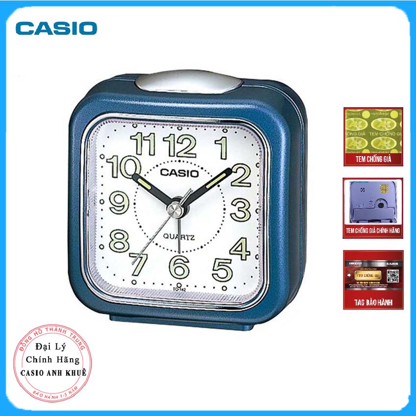 Đồng Hồ Để Bàn Casio TQ-142-2DF - Có Báo Thức - Kích Thước