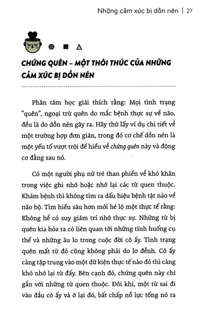 Những Cảm Xúc Bị Dồn Nén