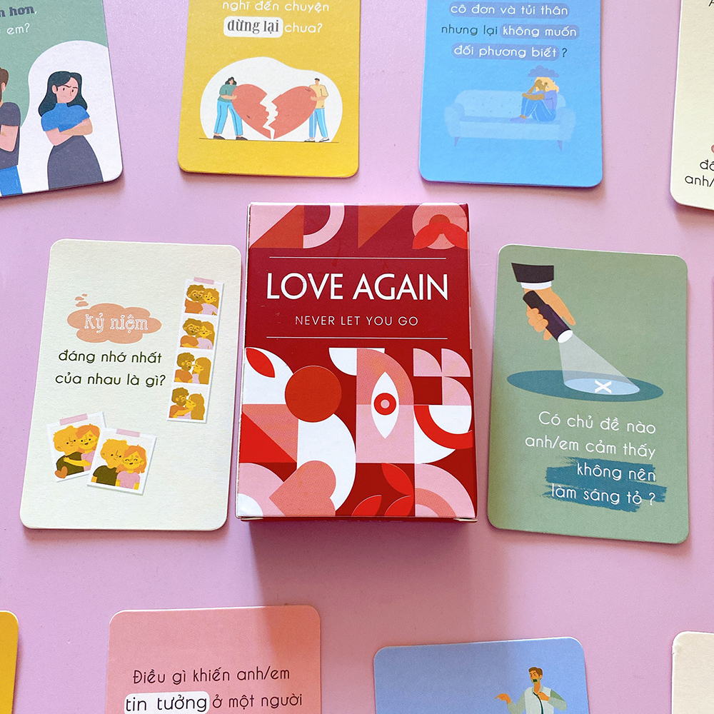 Bộ Bài Tình Yêu Thấu Hiểu Love Again Dành Cho Cặp Đôi Gắn Kết Tình Cảm Hàn Gắn Từ Bên Trong