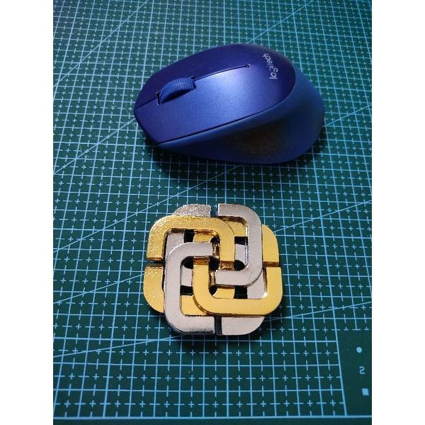 Đồ chơi trí tuệ_Thử thách trí não_The C Shape- Hanayama Puzzle_Hack não&amp; Hàng hiếm_IQ Toys_Giải đố_Thông minh_Phát triển