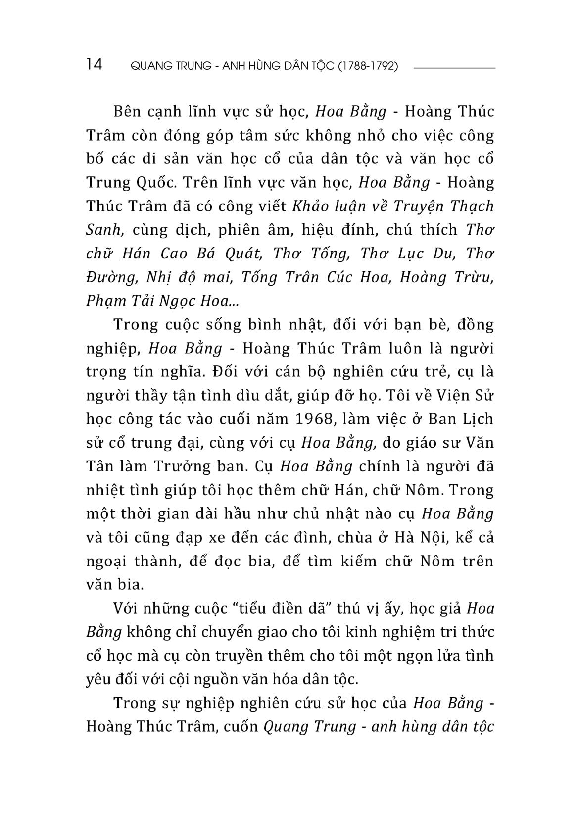 Quang Trung - Anh Hùng Dân Tộc (1788 - 1792)