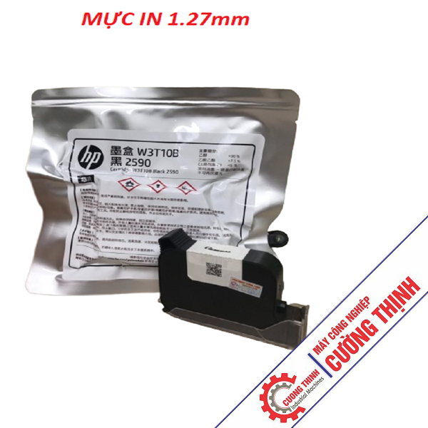 Mực in date cầm tay 2588, 2590 HP phun hạn sử dụng đầu phun 1.27cm  Cường Thịnh