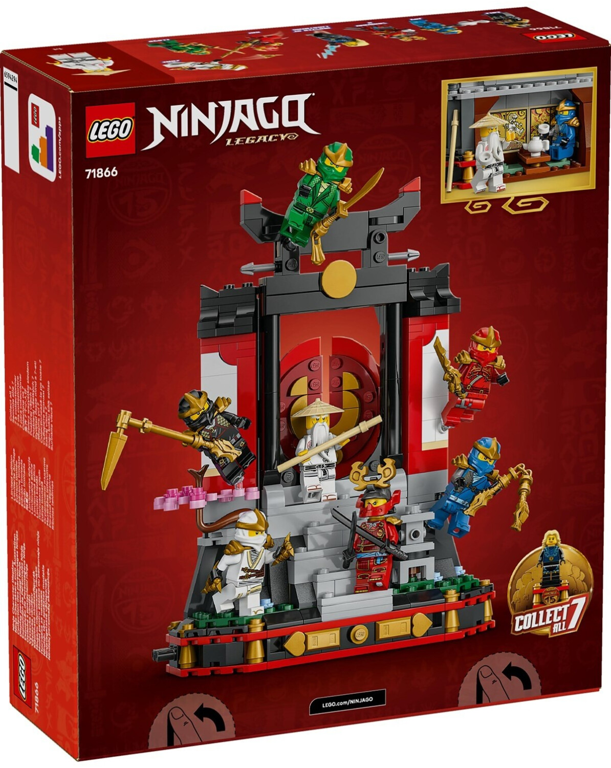 LEGO - 71866- Bộ Trung Bày Nhân Vật Ninjago