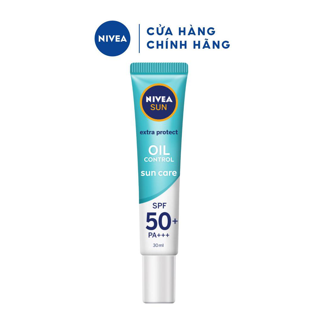 Tinh Chất Chống Nắng NIVEA Dưỡng Trắng & Kiểm Soát Dầu SPF50+ PA+++ - 86060