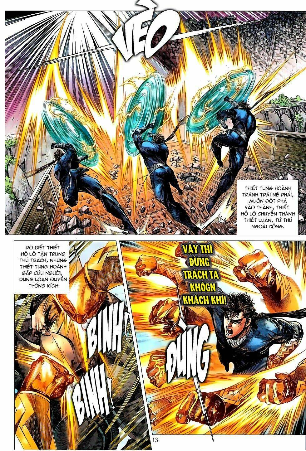 thiết tướng tung hoành (cựu tác) chapter 117 12