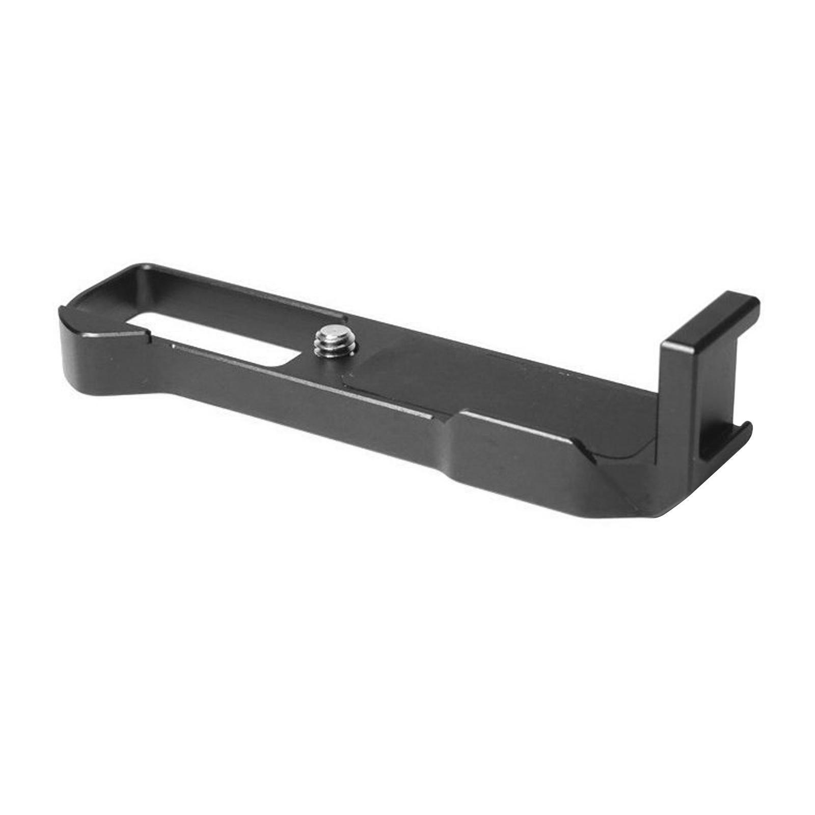 Camera L Bracket, L Plate Cold Shoe Side Mount Accessories ,1/4" Threads Microphone Cold Shoe Bracket for G7x Tripod ,Stable, Professional
