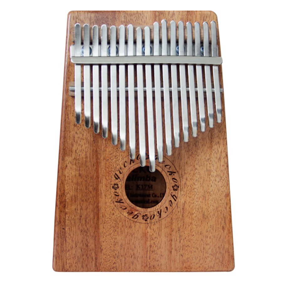 Đàn Kalimba Gecko 17 Phím Gỗ Mahogany K17M Kèm Kèn Kazoo