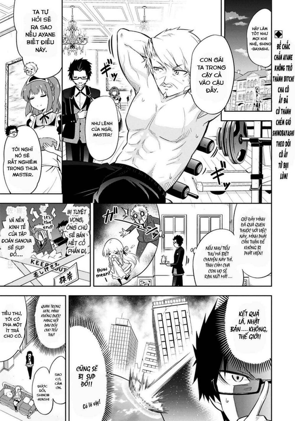 ayane oujou-sama wa sanova b**ch ni araserareru chapter 8 4