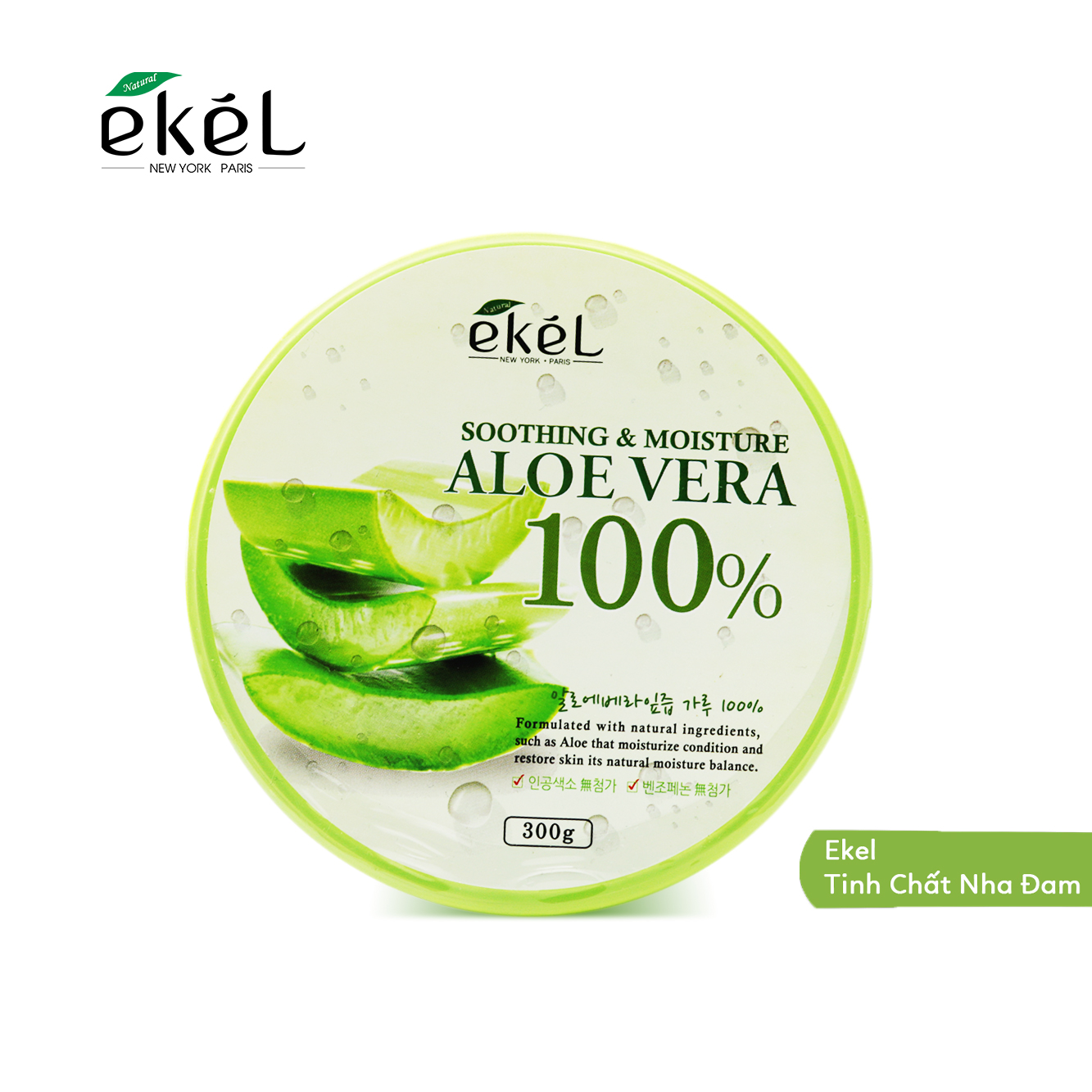 Gel lô hội Ekel Aloe Vera Soothing Gel 100%