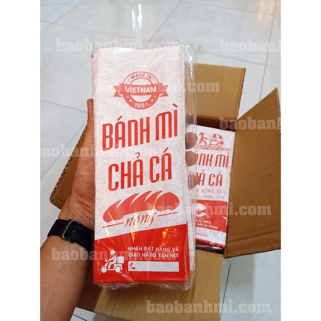 Bao và túi bánh mì chả cá TCT01 - Thùng 1000 túi