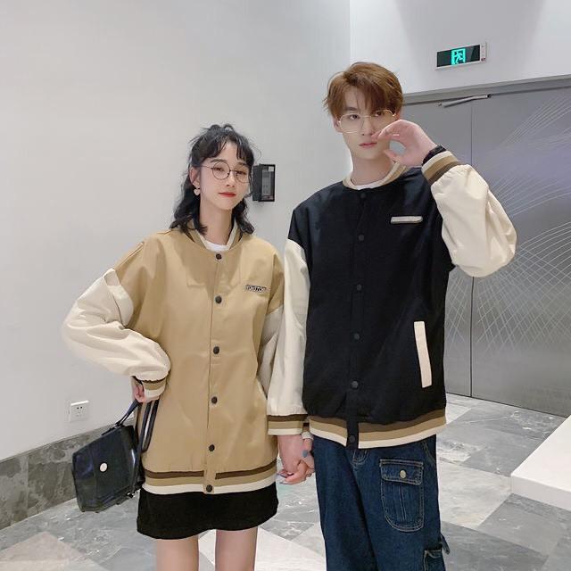 Áo khoác dù bomber unisex form rộng Wanstop phong cách ulzzang Wind