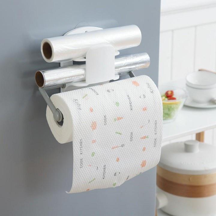 Khăn giấy lau đa năng lau bếp, lau tay cuộn trắng có thể giặt được và tái sử dụng cỡ 20cm