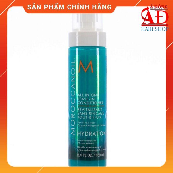 KEM DƯỠNG XẢ KHÔ ĐA NĂNG MOROCCANOIL HYDRATION ALL IN ONE LEAVE IN CONDITIONER SUÔN MƯỢT TÓC 160ML