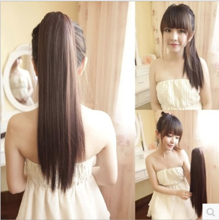 Đuôi tóc giả, Tóc giả cột đuôi thẳng - TG84