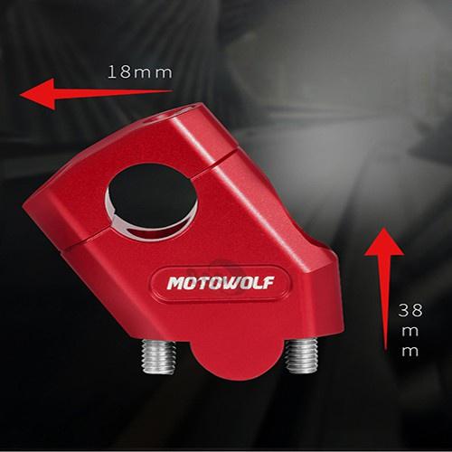 Gù nâng xéo motowolf , gù nâng 22mm 28mm motowolf , gù nâng ghi đông xe