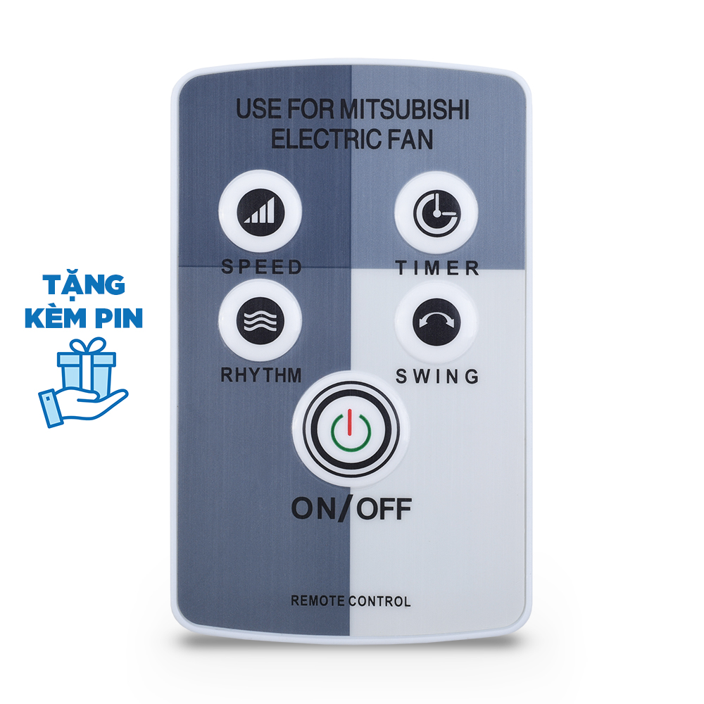 Hình ảnh Remote điều khiển cho quạt Mitsubishi, các loại quạt đứng và treo tường