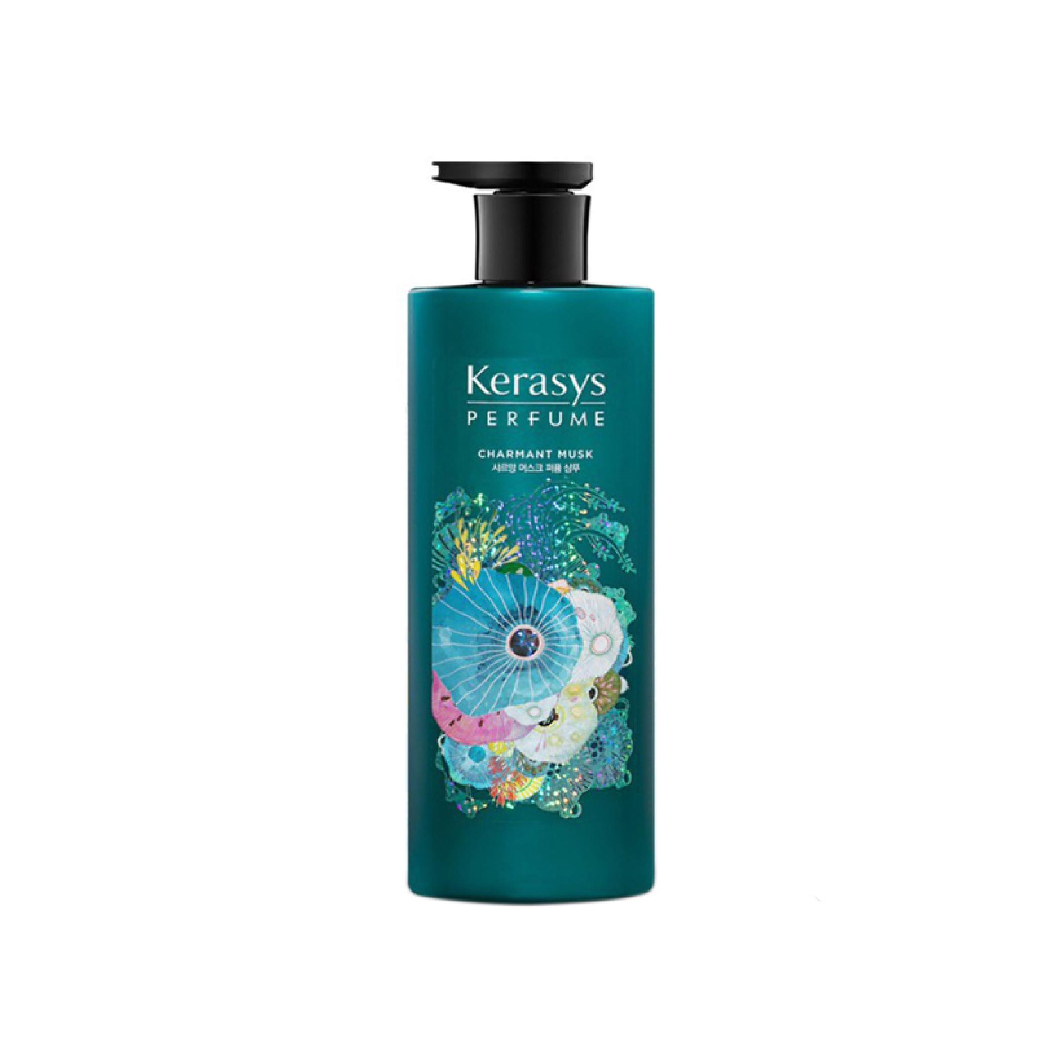 Bộ dầu gội, xả nước hoa cao cấp chống lão hoá và dưỡng ẩm cho da đầu KERASYS CHARMANT MUSK 600ml - Hàn Quốc Chính Hãng