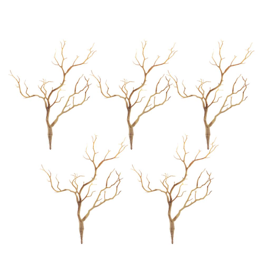 5x Artificial Branches Small Trees Twig Branch Table Decoration
