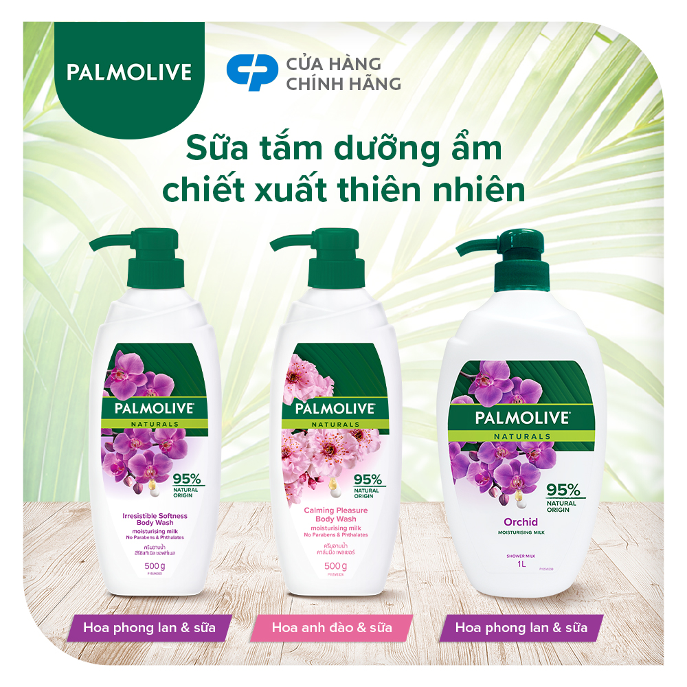 Hình ảnh Sữa tắm Palmolive Naturals chiết xuất 100% thiên nhiên 500g