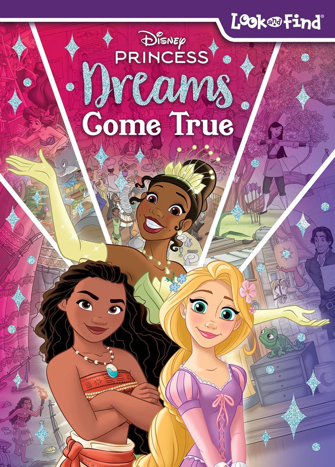 Sách ngoại văn: Look And Find - Midi Disney Princess Dreams Come True