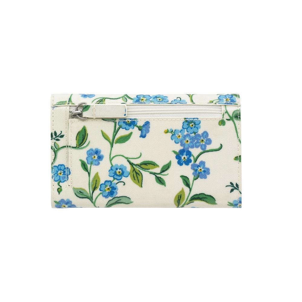 Cath Kidston - Ví cầm tay Foldover Wallet Forget Me Not - 1009897 - Cream