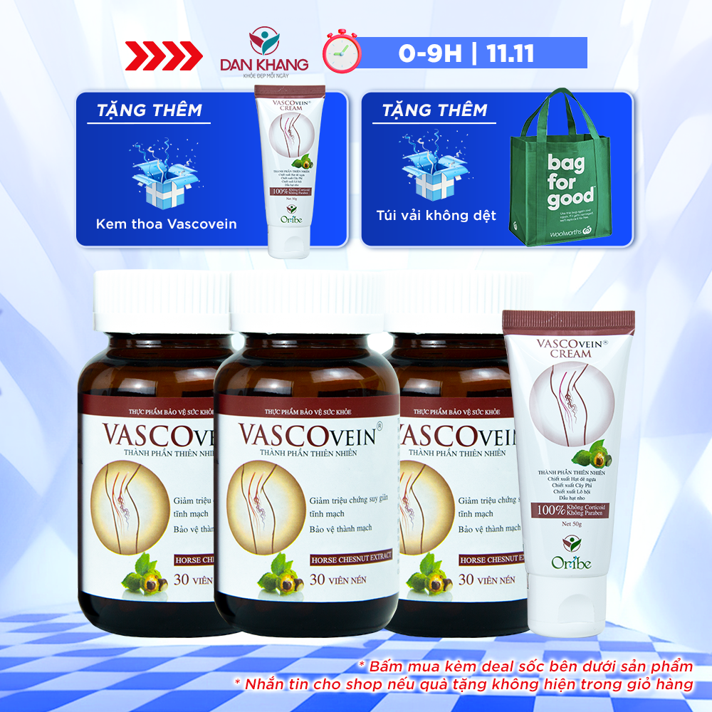 Liệu Trình Cải Thiện Suy Giãn Tĩnh Mạch Vascovein Giảm Đau Và Làm Mờ Gân Xanh Do Suy Giãn Tĩnh Mạch