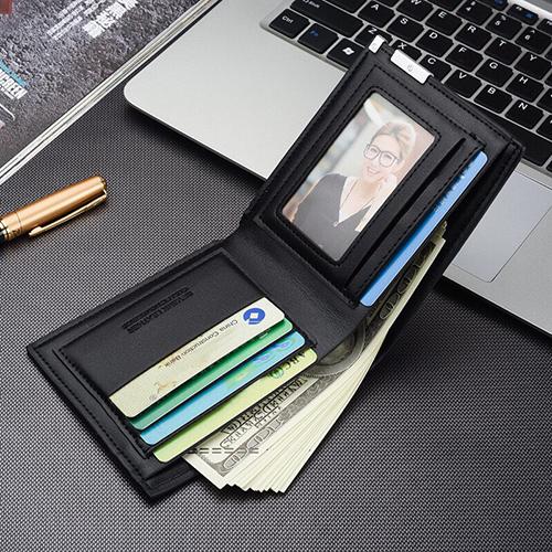 Ví Da Nam Thời Trang Kiểu Dáng Hàn Quốc HQ1