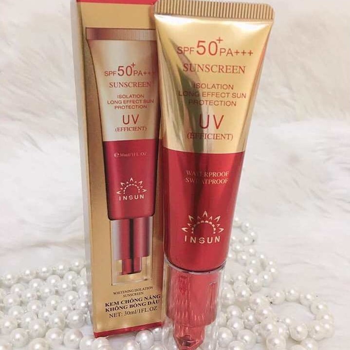 Kem chống nắng trắng da lâu trôi 30ml