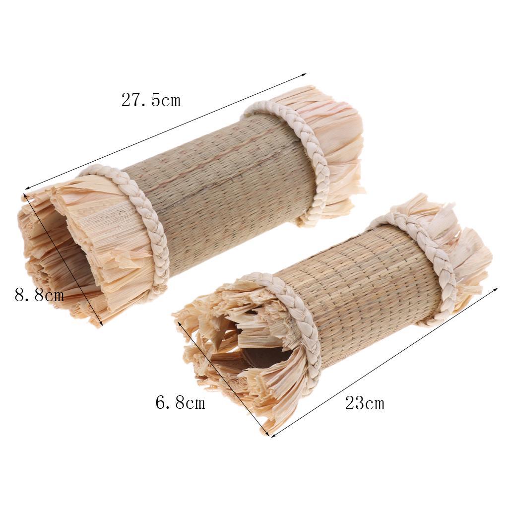 Small Animal Toys Corn Leaves Tunnel Beds Hamster House Guinea Pig Nest