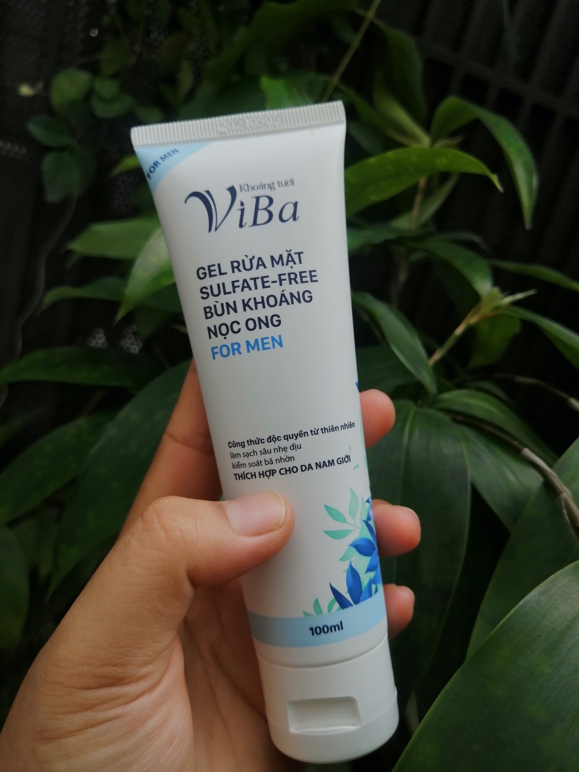 FMRM - Gel Rửa Mặt Sulfate-Free Viba Bùn Khoáng Nọc Ong For Men