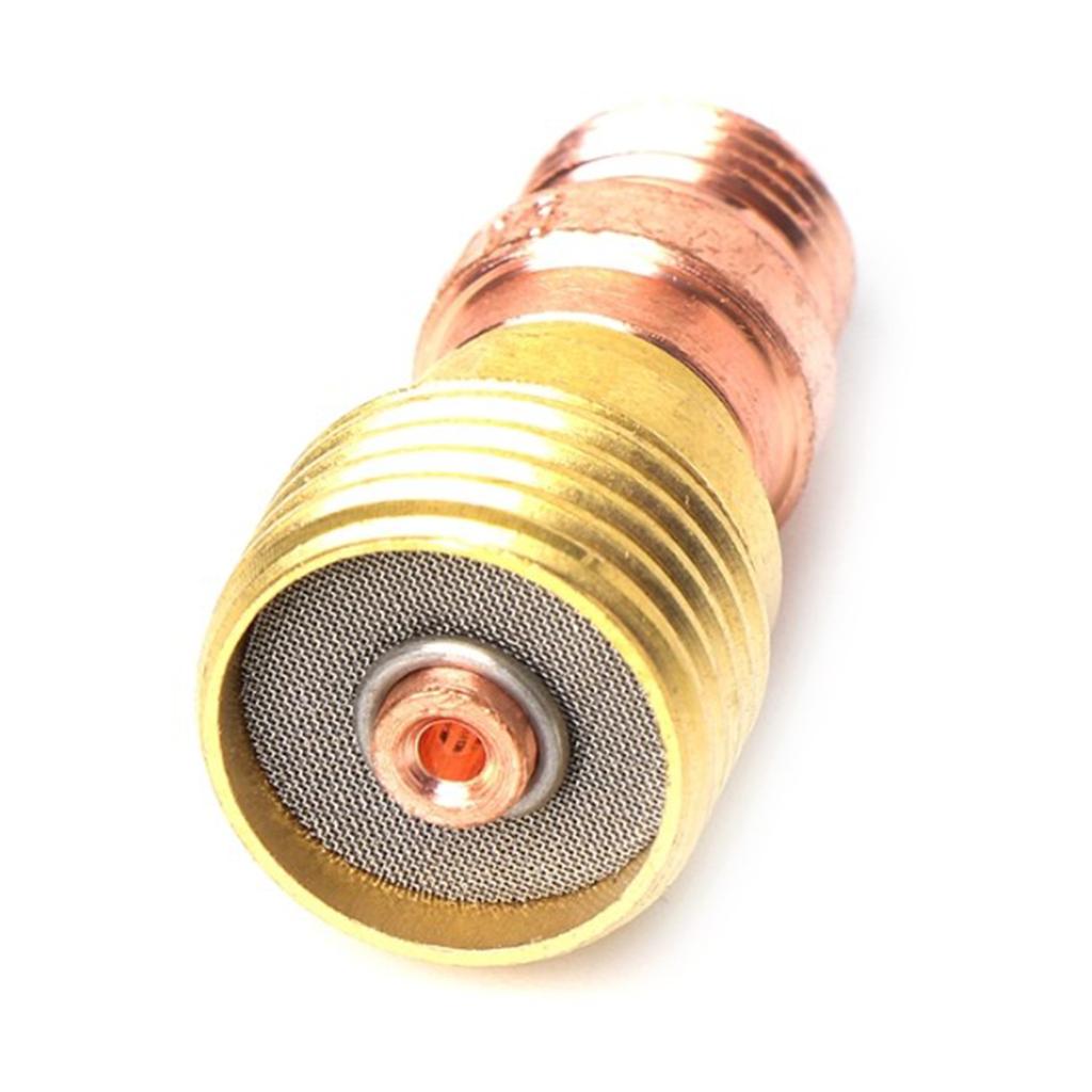 5x Hàn Tig Đèn Pin Sơ Khai Cốc Khí Collet Thân Ống Kính Bộ Cho Hàn Tig Wp 17 18 26