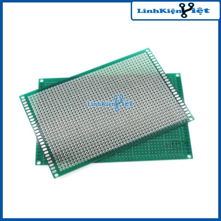 Phíp Đồng Đục Lỗ PCB ( Xanh Tốt ) Kích Thước 12x18CM